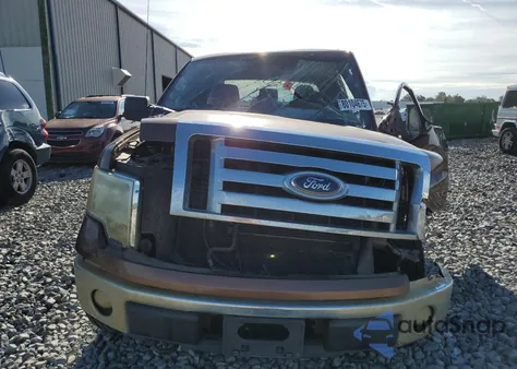 2011 Ford F150 Super Cab from USA, damaged, VIN 1FTFX1EF0BFA69814